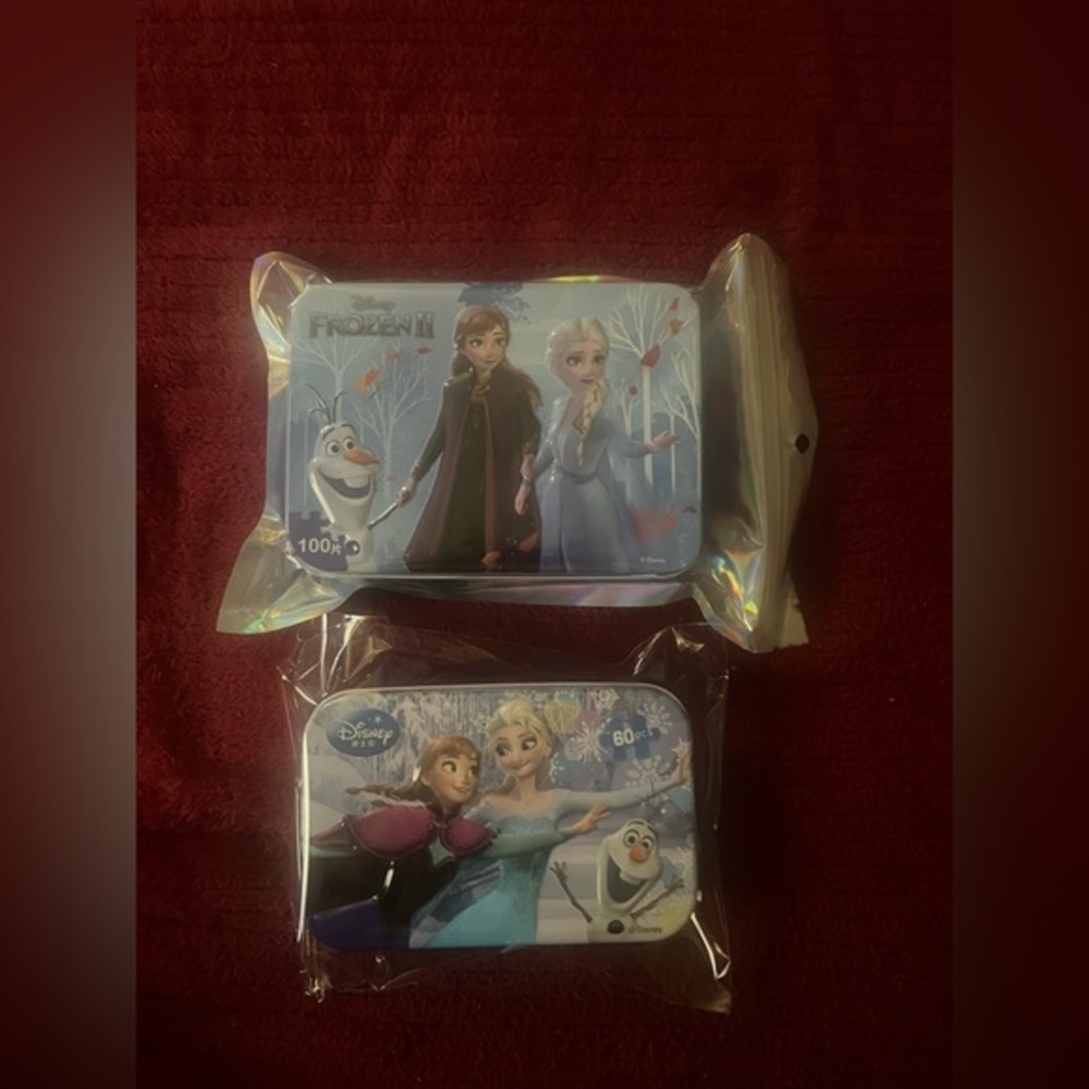 Disney Frozen Puzzle Bundle of two.